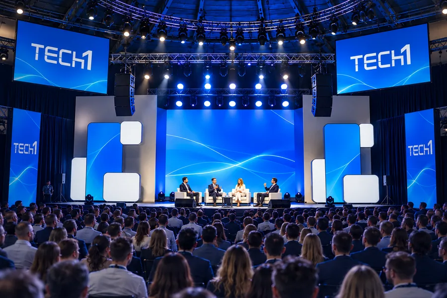 Panel on the TECH1 main stage at Expo Tel Aviv